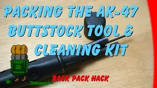 Packing the AK-47 Buttstock Cleaning Kit