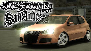 GTA San Andreas Map but in NFS Most Wanted!? | KuruHS