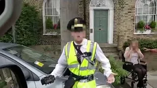 Parking Enforcement Officer Gets Instant Karma || ViralHog
