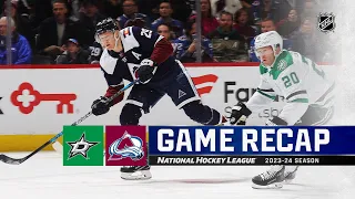 Stars @ Avalanche 2/27 | NHL Highlights 2024