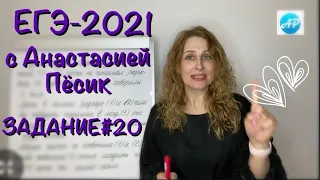 Задание 20. ЕГЭ по русскому языку