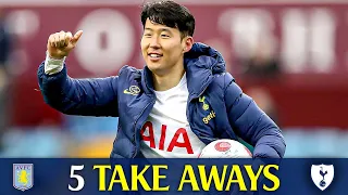 PERFECT SONNY! (손흥민) • Aston Villa 0-4 Tottenham [5 TAKE AWAYS]