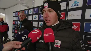 Tadej Pogačar - Interview at the finish - Ronde van Vlaanderen 2023