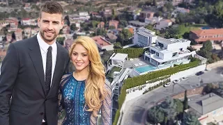 Gerard Pique & Shakira House in Barcelona Inside Tour (Interior & Exterior)