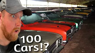 American Reacts to "Barn Finds" Outback Chook Shed Full of Aussie Muscle Cars!