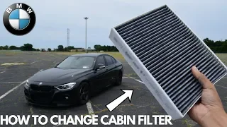 BMW Cabin Filter Change DIY