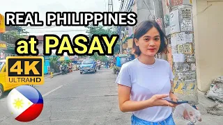 NICE WET EXPERIENCE | WALKING in THE RAIN at VILLAMOR PASAY CITY Philippines [4K] 🇵🇭