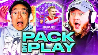 THIS CARD IS INSANE!! Prime Icon and Mid Icon Pick as well!! FIFA 22 FB Odegaard PNP w/@KIRBZ63