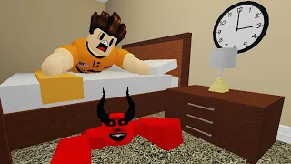 Bawah Katil Aku Ada Iblis Berkepala Kerbau!!! [🌔 During Midnight] (Roblox Malaysia)