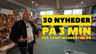 30 nyheder på 3 min. fra Campingagenten.dk (Reklame)