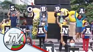 Mga grupo tinuligsa ang Anti-terror Act sa paggunita ng Ninoy Aquino Day | TV Patrol