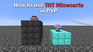 How to use TNT Minecarts in PVP