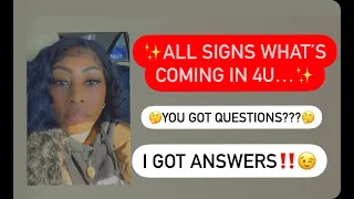 🤗ALL SIGNS✨ WHAT THE UNIVERSE WANTS YOU 2KNOW‼️  (TIME STAMP BELOW 👇🏽)