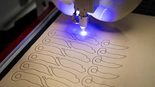 Laser Cutting Norseman Inlay Bonding Tape!