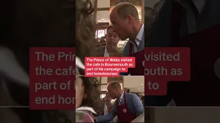 Prince William runs into football legend Gazza at Pret A Manger in Bournemouth