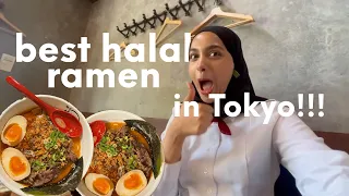 trying the BEST halal ramen in Tokyo