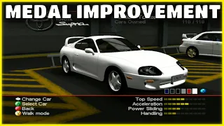 PGR2 - Toyota Supra Medal Improvement - Speed Camera Platinum