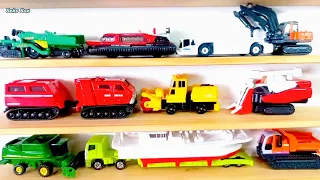 Towbarless Tractor, Hovercraft, Asphalt Paver, Snow Blower, Red Salamander, Combine Harvester, Cars