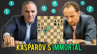 Kasparov vs Topalov | Immortal game 1999 | Kasparov's immortal