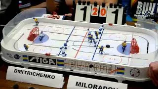 Table Hockey. Moscow Open 2013. Dmitrichenko-Miloradov. Game 3