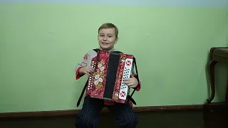 Русская народная песня "Во кузнице" обр Дербенко   Дюкарев Матвей 7 лет