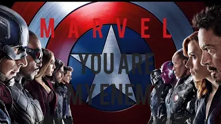 captain America civil wars you are my enemy song (Marvel gamers)