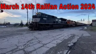 March 14th Railfan Action 2024