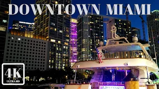 DOWNTOWN MIAMI  4K UHD 60 FPS FLORIDA USA