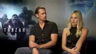 Tarzan: Margot Robbie and Alexander Skarsgård Interview