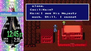 FF4 Any% No CW Speedrun 1:59:45