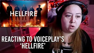 HELLFIRE - VoicePlay (acapella) ft J.None | REACTION #reaction #voiceplay