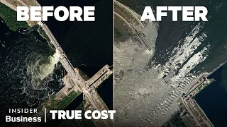 The True Cost Of Ukraine's Dam Disaster | True Cost | Insider Business