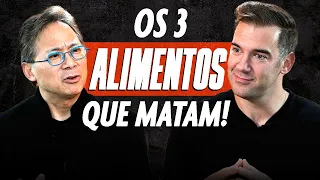 Os 3 alimentos que você NUNCA mais vai comer depois de assistir isso! | Dr  William Li & Lewis Howes