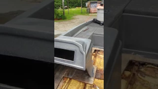 1988 20ft Stratos Bass boat floor repair