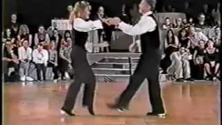 Charlie Womble & Jackie McGee - 5th Place 1995 US Open Classic Div Finals - Shag - WCS