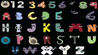 Alphabet Lore, Number Lore, Alphabet Game (A-Z), (0-9) P1