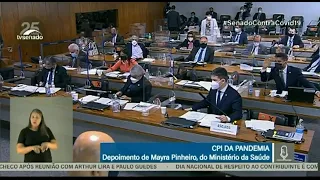 CPI da Pandemia vota convocação de prefeitos e governadores nesta quarta (26), anuncia Omar Aziz