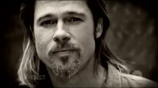 Brad Pitt interview on The Project - World War Z (2013)