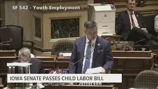 Iowa Senate passes Child Labor bill; now heads to House