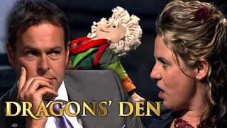 Animated Entrepreneur Talks To Dragons Like Children | Dragons' Den