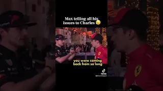 Max Verstappen And Charles Leclerc Respect After #Bahraingp Battle #maxverstappen #charlesleclerc