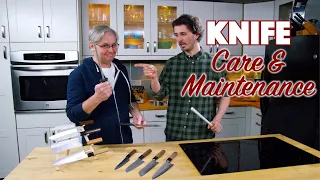 🔪Knife Expert Knife Care & Maintenance @Sharp Knife Shop