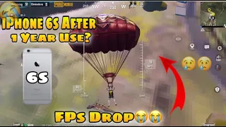 Iphone 6s After 1 Year Use😢 | 6s,6s plus PUBG/BGMI Gaming test | Should You Buy in 2023 | FPS DROP😭😭