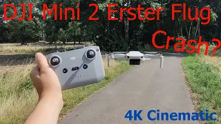 DJI Mini 2 erster Flug und Review [Wird die Drohne Crashen?] [4K]