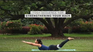 Yoga sequence for strengthening your back