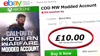 I Bought a Modern Warfare Modded Account on eBay for £10 and Got This! (COD Modern Warfare Mods)