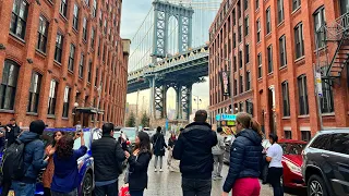 NYC LIVE Explore DUMBO Brooklyn & Downtown Manhattan via Brooklyn Bridge (March 6, 2022)