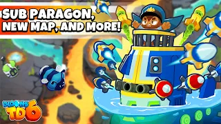 Bloons TD 6 Update 41 Coming Soon - Monkey Sub Paragon!