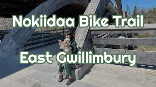 East Gwillimbury, Nokiidaa Bike Trail, The Newmarket Canal, Holland River Division, Ontario, Canada