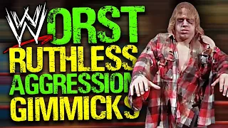 TIER LIST: WORST WWE Ruthless Aggression Gimmicks!!!